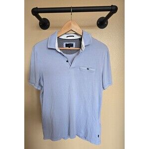 Ted Baker light blue‎ pullover collared polo shirt size 3